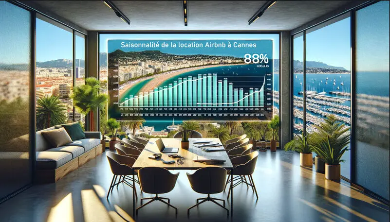 Saisonnalités de la location Airbnb à Cannes